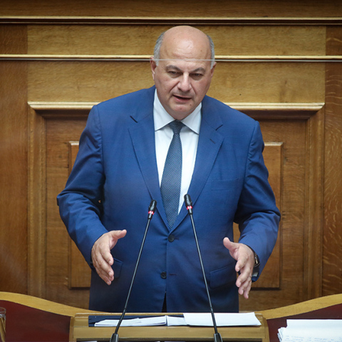 Ο υπουργός Δικαιοσύνης Κώστας Τσιάρας