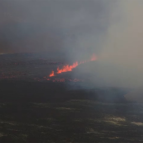 Έκρηξη ηφαιστείου κοντά στο Ρέικιαβικ