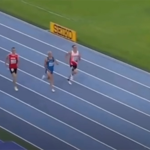 Τερμάτισε τελευταίος στο Παγκόσμιο Πρωτάθλημα επειδή αποκαλύφθηκε το μόριό του