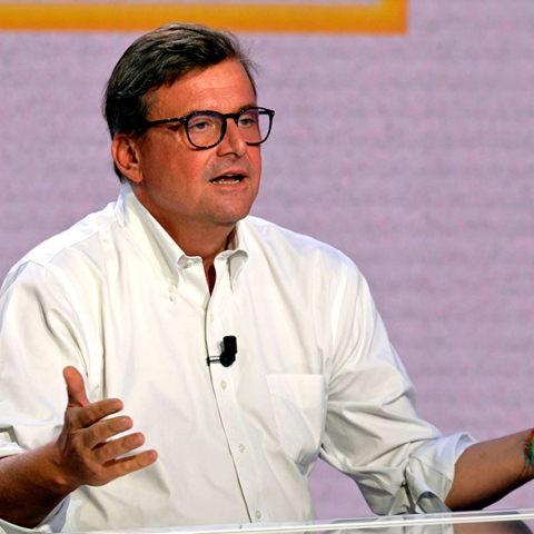 Ο αρχηγός του Αzione Κάρλο Καλέντα