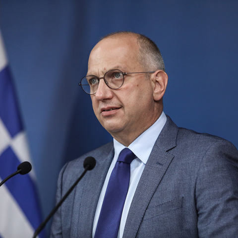 Ο κυβερνητικός εκπρόσωπος Γιάννης Οικονόμου