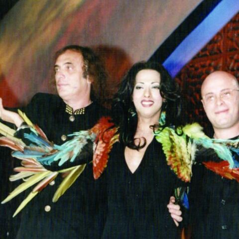 Ο Svika Pick με την Dana International και τον Yoav Ginai στη Eurovision του 1998