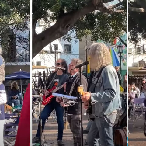 Μια ολόκληρη πλατεία στο Μπουένος Άιρες βοήθησε τον Χουάν να βρει τον πατέρα του