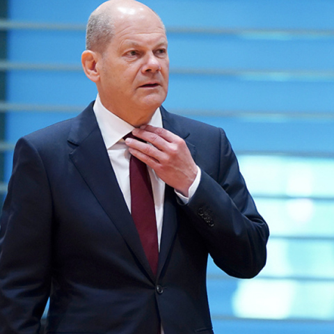 Ο καγκελάριος της Γερμανίας Όλαφ Σολτς