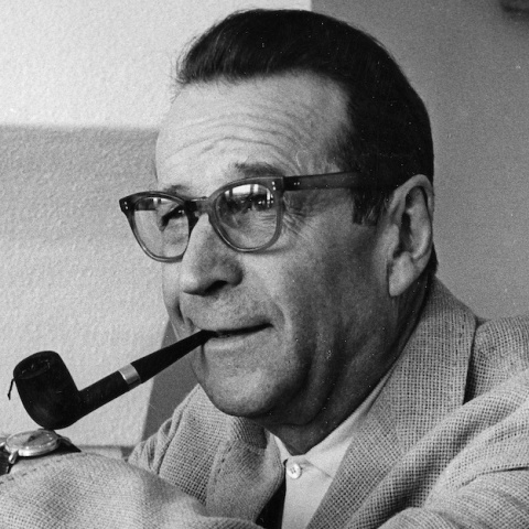Ο συγγραφέας Georges Simenon