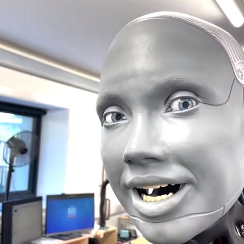 To ανθρωπόμορφο ρομπότ Ameca επέστρεψε