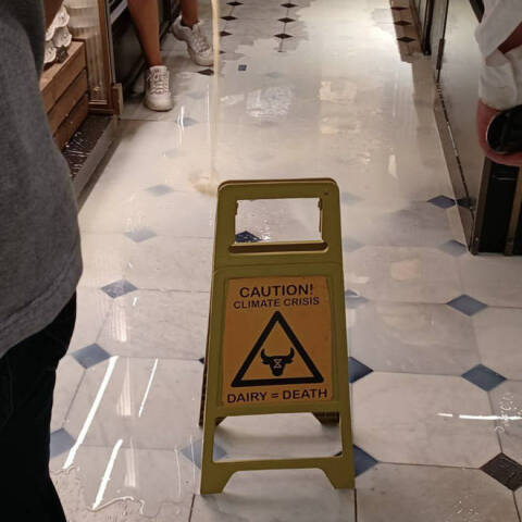 vegan ακτιβιστές βρετανία