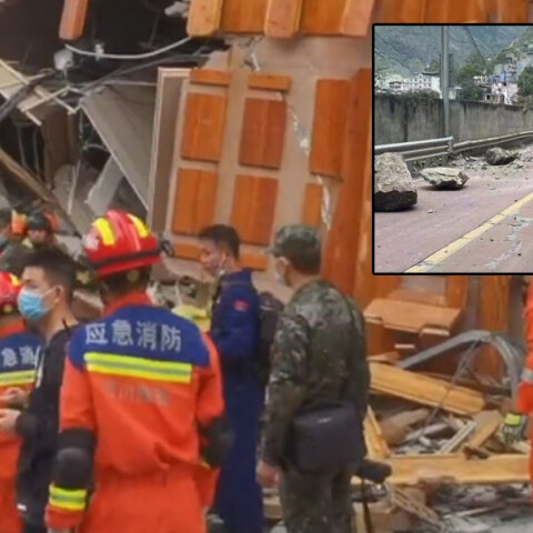 Ο σεισμός στην Κίνα προκάλεσε καταστροφές στην επαρχία Σιτσουάν