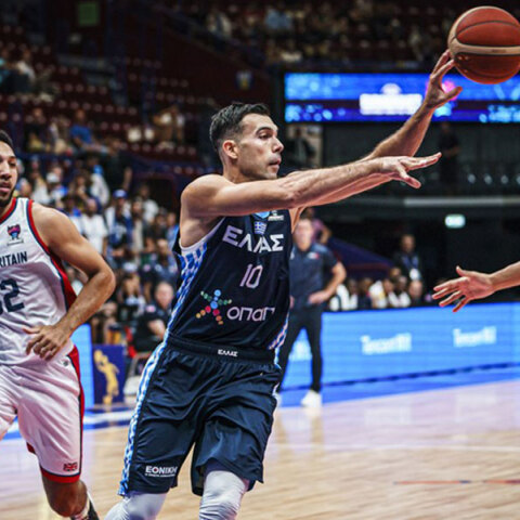 Απολαυστικός ο Κώστας Σλούκας στη νίκη της Ελλάδας κόντρα στη Μεγάλη Βρετανία στο Ευρωμπάσκετ 2022