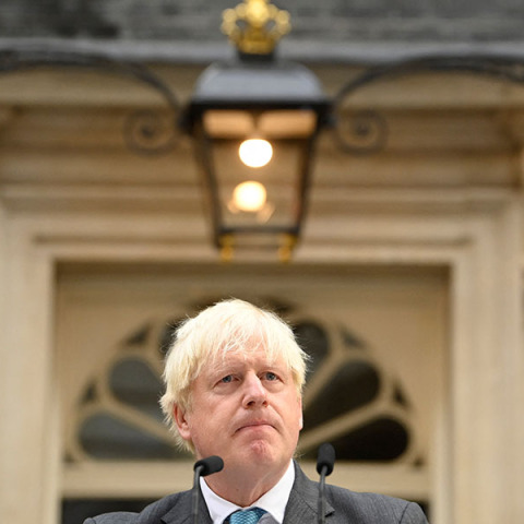 Μπόρις Τζόνσον: Υπόσχεση επιστροφής η αναφορά στον Ρωμαίο Κιγκινάτο