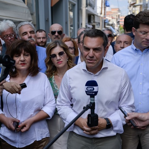 ΕΠΙΣΚΕΨΗ ΤΟΥ ΠΡΟΕΔΡΟΥ ΤΟΥ ΣΥΡΙΖΑ ΑΛ. ΤΣΙΠΡΑ ΣΤΗΝ ΒΕΡΟΙΑ 