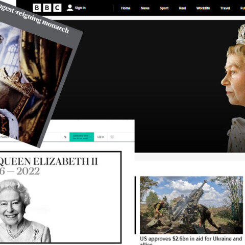 Πρώτη είδηση στον βρετανικό Τύπο ότι η βασίλισσα Ελισάβετ πέθανε