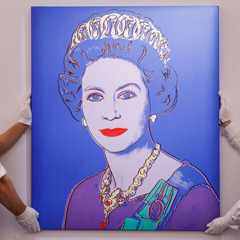 Πορτραίτο της βασίλισσας Ελισάβετ σε δημοπρασία