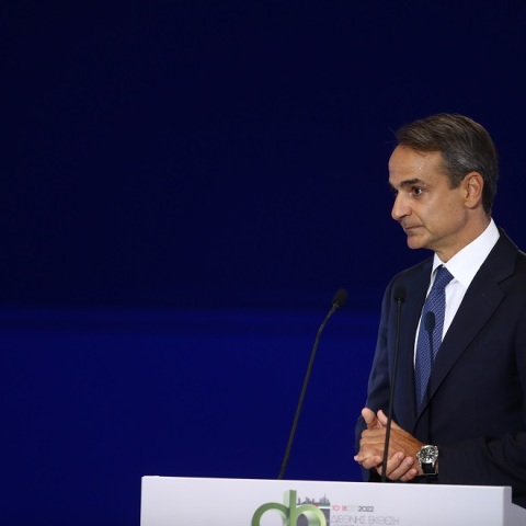 ΟΜΙΛΙΑ ΤΟΥ ΠΡΩΘΥΠΟΥΡΓΟΥ ΚΥΡΙΑΚΟΥ ΜΗΤΣΟΤΑΚΗ ΣΤΑ ΕΓΚΑΙΝΙΑ ΤΗΣ 86