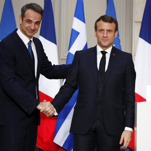 Συνάντηση Μητσοτάκη – Μακρόν στο Παρίσι