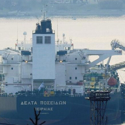 Το ελληνικό τάνκερ Delta Poseidon