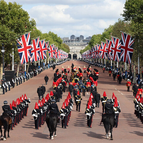Πομπή της σορού της βασίλισσας Ελισάβετ