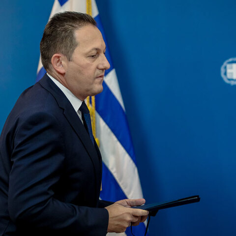 Ο αναπληρωτής υπουργός Εσωτερικών Στέλιος Πέτσας