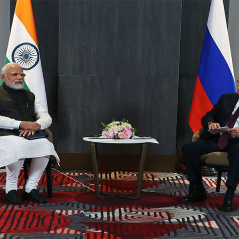 Βλαντίμιρ Πούτιν και Ναρέντρα Μόντι