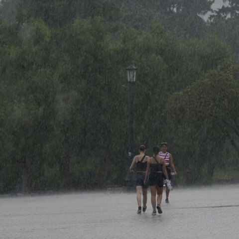 Βροχόπτωση στην Αθήνα