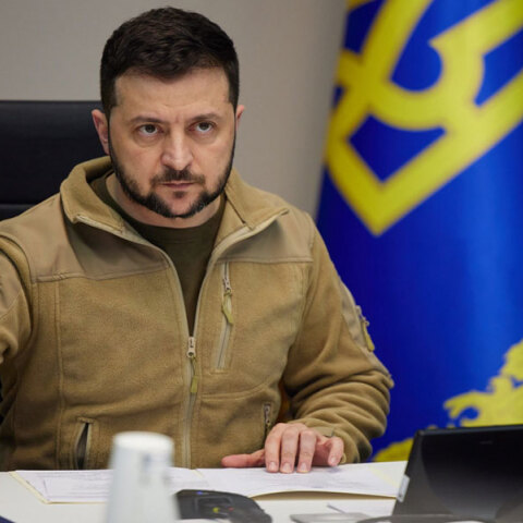 Ο πρόεδρος της Ουκρανίας Βολοντίμιρ Ζελένσκι