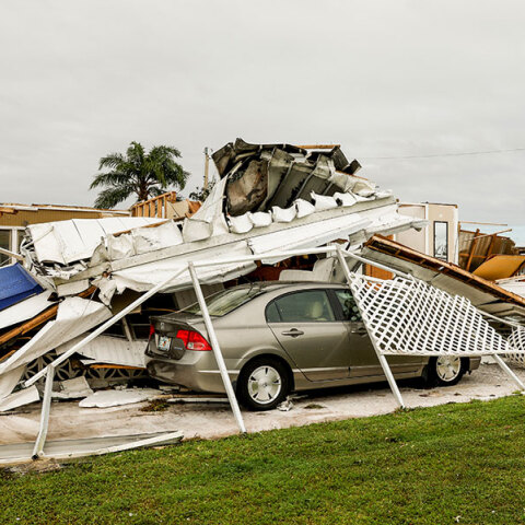 Καταστροφές στη Φλόριντα από τον κυκλώνα Ίαν