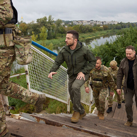 Ο πρόεδρος της Ουκρανίας Βολοντίμιρ Ζελένσκι