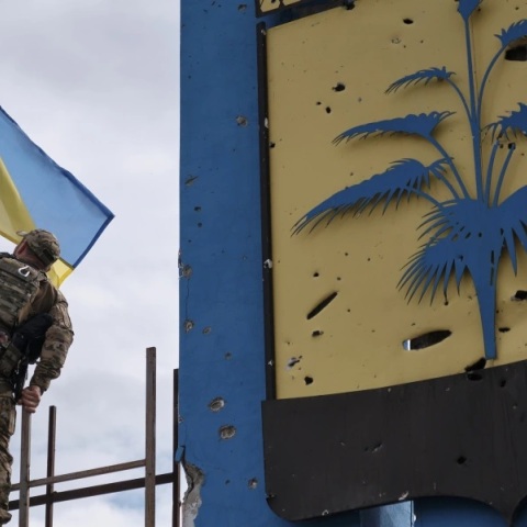 Ο ουκρανικός στρατός εισήλθε στην πόλη Λιμάν