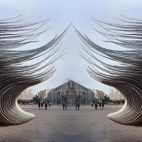 Flowing Free, ένα γλυπτό - σύμβολο του αγώνα των γυναικών στο Ιράν