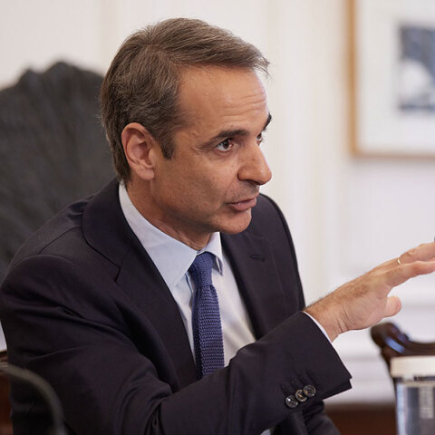 Ο πρωθυπουργός Κυριάκος Μητσοτάκης