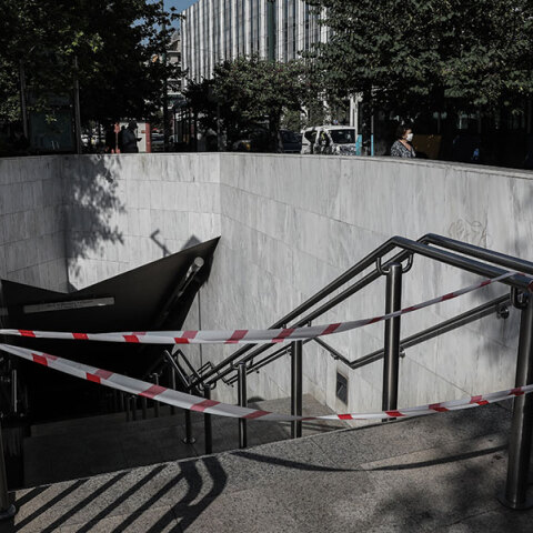 Ο σταθμός του μετρό στο Συγγρού - Φιξ