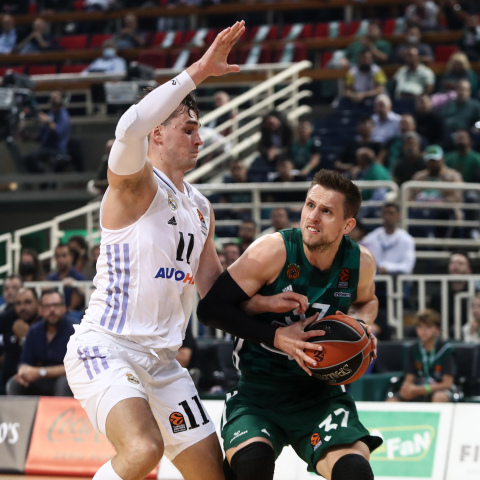 Παναθηναϊκός εναντίον Ρεάλ Μαδρίτης στην πρεμιέρα της φετινής Ευρωλίγκα