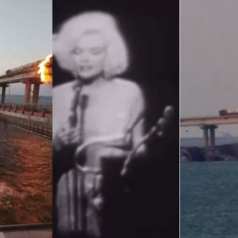 Η έκρηξη στη γέφυρα της Κριμαίας και το «Happy Birthday Mr President» από τη Μέριλιν Μονρόε