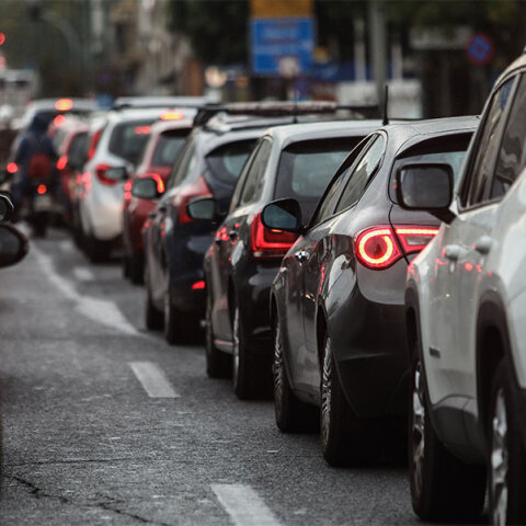 Κίνηση στους δρόμους της Αθήνας