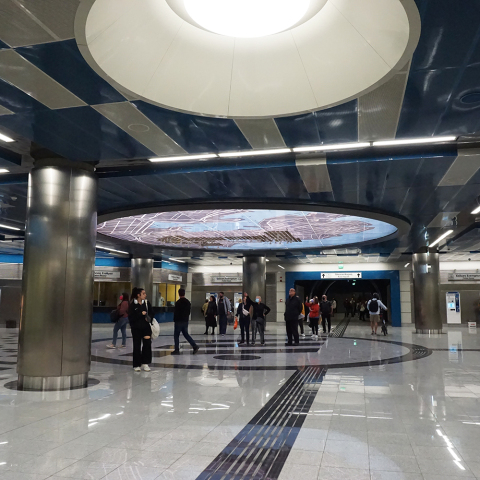 Σταθμός «Δημοτικό Θέατρο». 