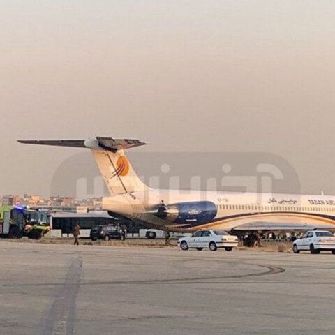 Αεροσκάφος της Taban Airlines έχει βγει εκτός διαδρόμου προσγείωσης σε αεροδρόμιο του Ιράν