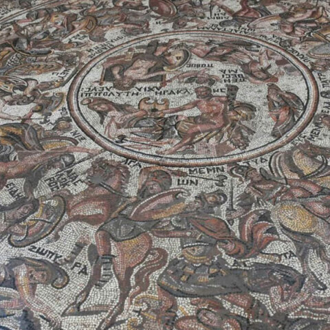 Οι ήρωες του Τρωικού Πολέμου σε σπάνιο ψηφιδωτό στη Συρία