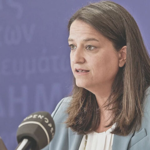 Η υπουργός Παιδείας Νίκη Κεραμέως