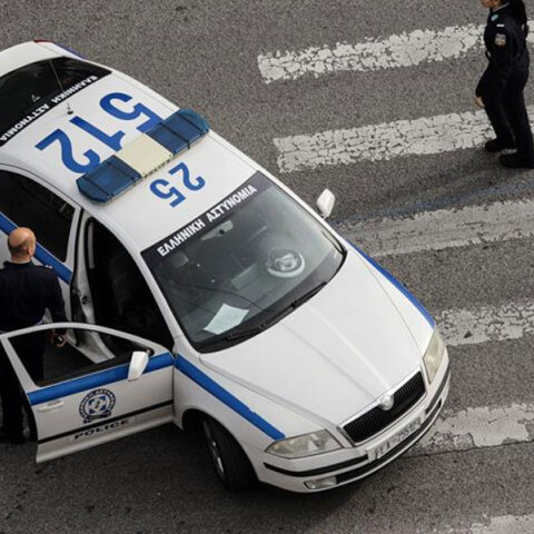 Περιπολικό της Αστυνομίας σε δρόμο της Αθήνας