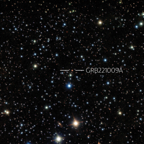 H φωτεινότερη GRB που έχει ποτέ καταγραφεί