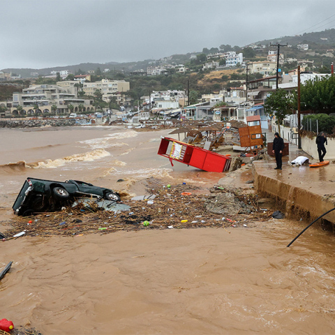 Κακοκαιρία στην Κρήτη