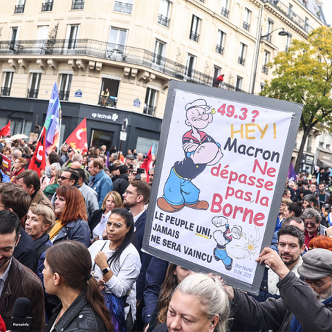 Διαδηλώσεις στο Παρίσι