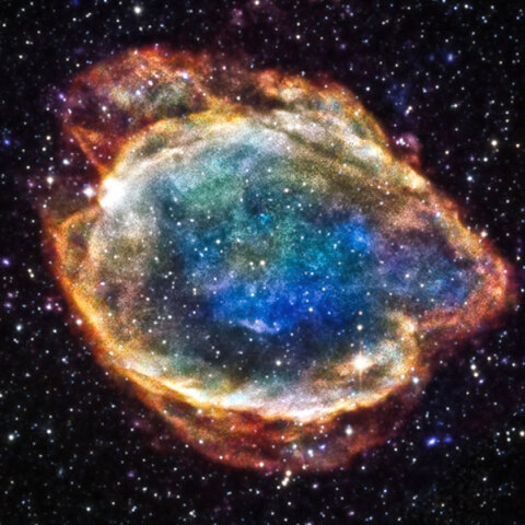 Καλλιτεχνική αναπαράσταση έκρηξης σουπερνόβα