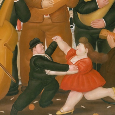 Fernando Botero, Dancing in Colombia
