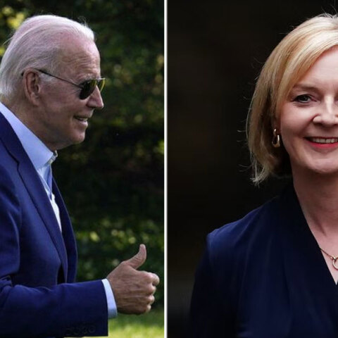 Η Λιζ Τρας βοήθησε στον ρωσο-ουκρανικό πόλεμο, δήλωσε ο Τζο Μπάιντεν