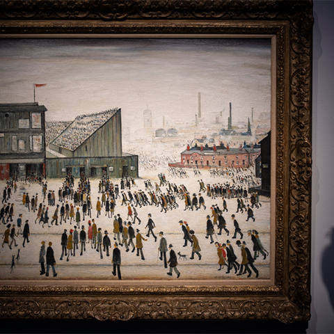 Ο πίνακας «Going to the Match»