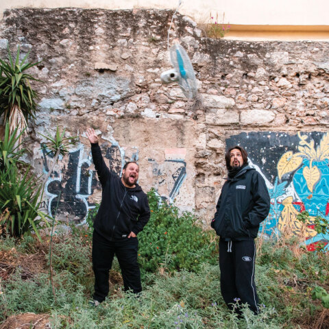 Ο Γιάννης Νιάρρος και ο Αλέξανδρος Λιβιτσάνος