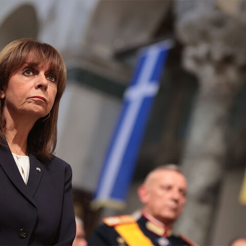 Η Πρόεδρος της Δημοκρατίας Κατερίνα Σακελλαροπούλου