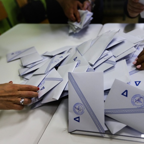 Φάκελοι με ψηφοδέλτια από Αυτοδιοικητικές Εκλογές 2023