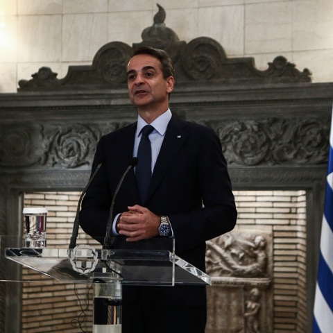 Η παροιμία που είπε ο Κ. Μητσοτάκης στα γερμανικά στον Όλαφ Σολτς